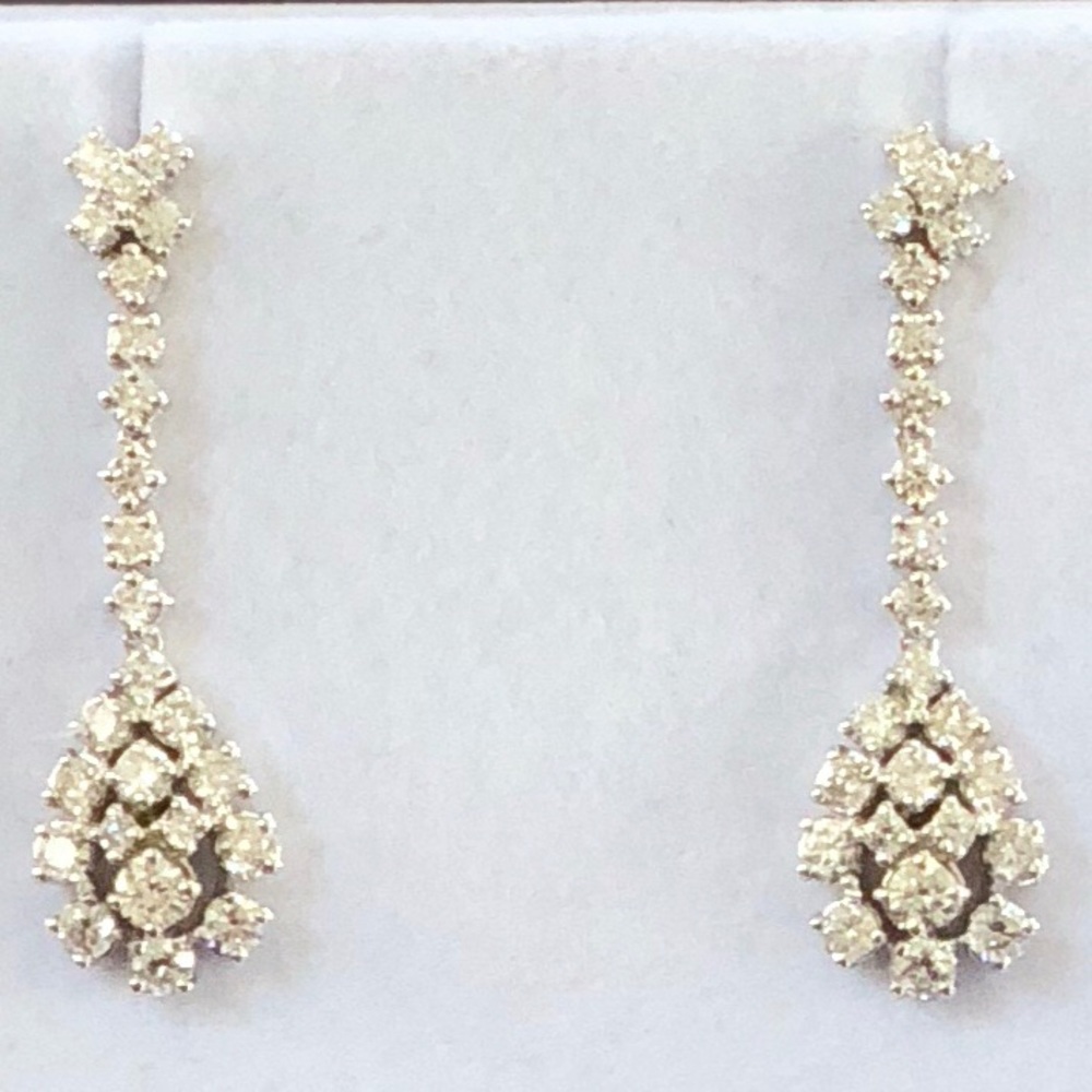 2.85ct Diamond Earrings -CLEAROUT SALE- RRP $9830!